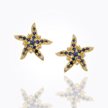 18K Pavé Sea Star Earrings