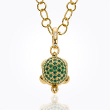 18K Small Turtle Locket