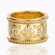 18K Nomad Band Ring with diamond