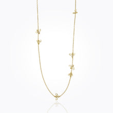 18K Busy Bee Necklace